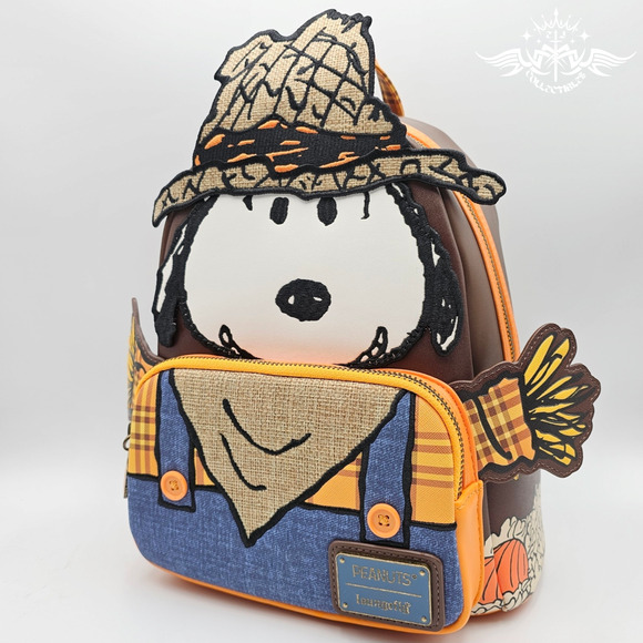 Loungefly Peanuts Snoopy Scarecrow Cosplay Mini Backpack main image 9